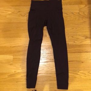 Purple Athleta leggings